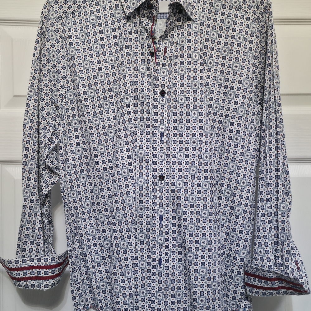 Robert Graham Modern Americana Button Up Shirt - MD